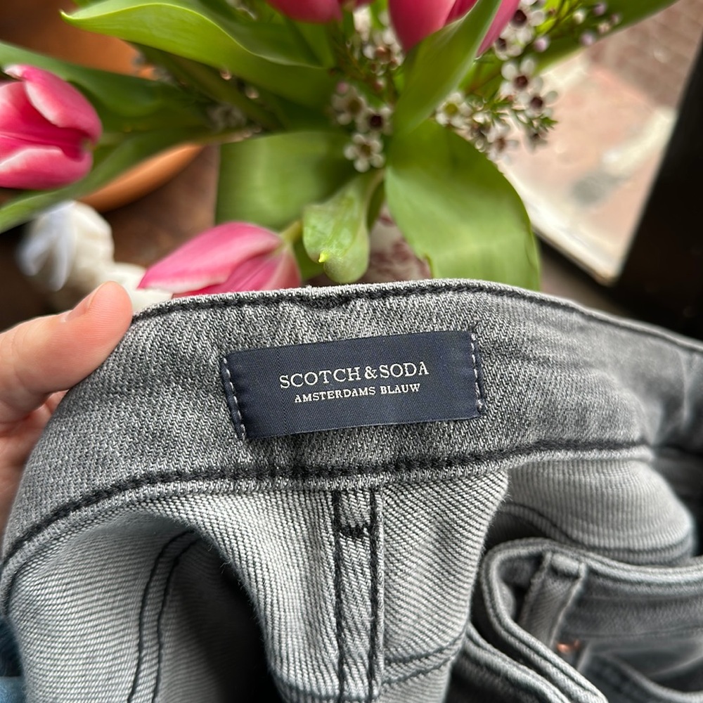 Scotch & Soda grey wash jeans - size 28/32